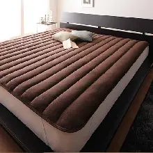 人気素材 寝心地・カラー・タイプが選べる 大きいサイズの敷きパッド