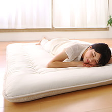 日本製・布団が収納できる大容量収納畳連結ベッド (専用別売品敷き布団